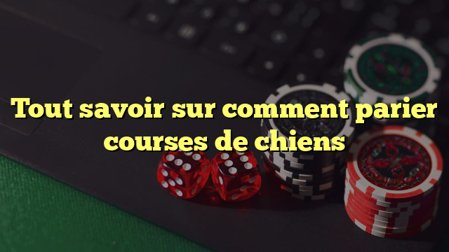 Tout savoir sur comment parier courses de chiens