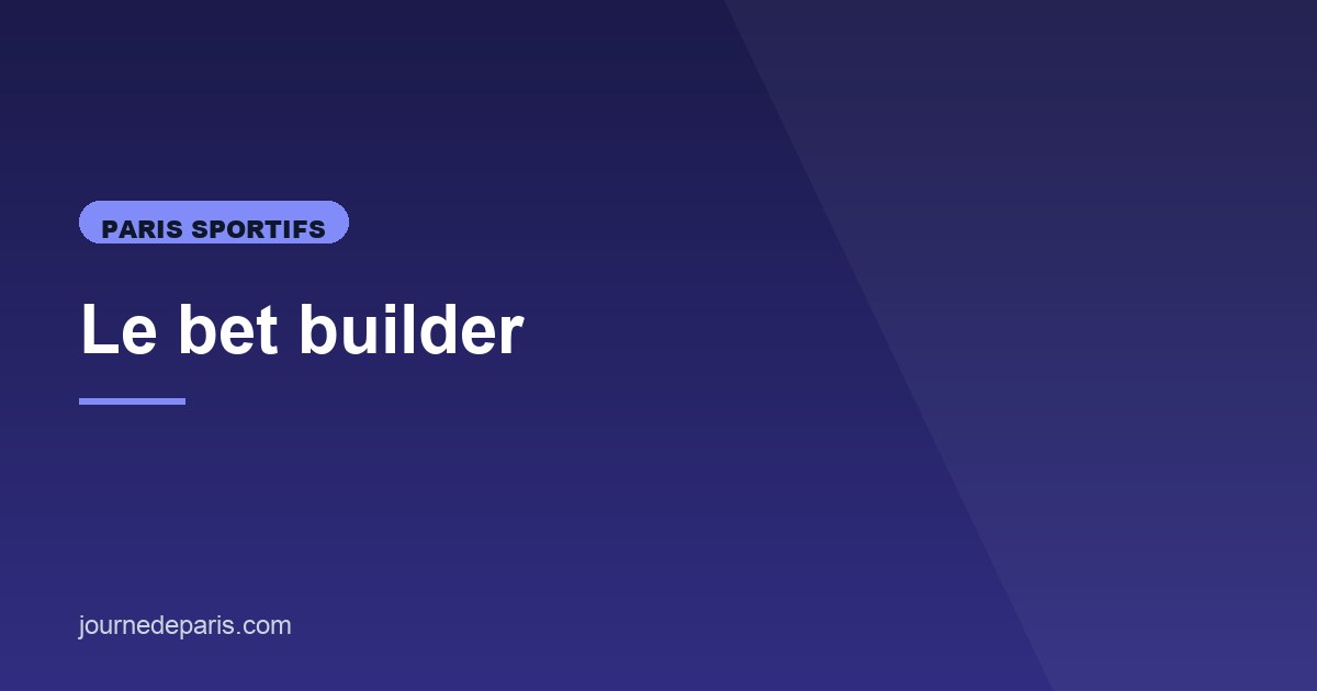 Illustration de l'article consacré au bet builder