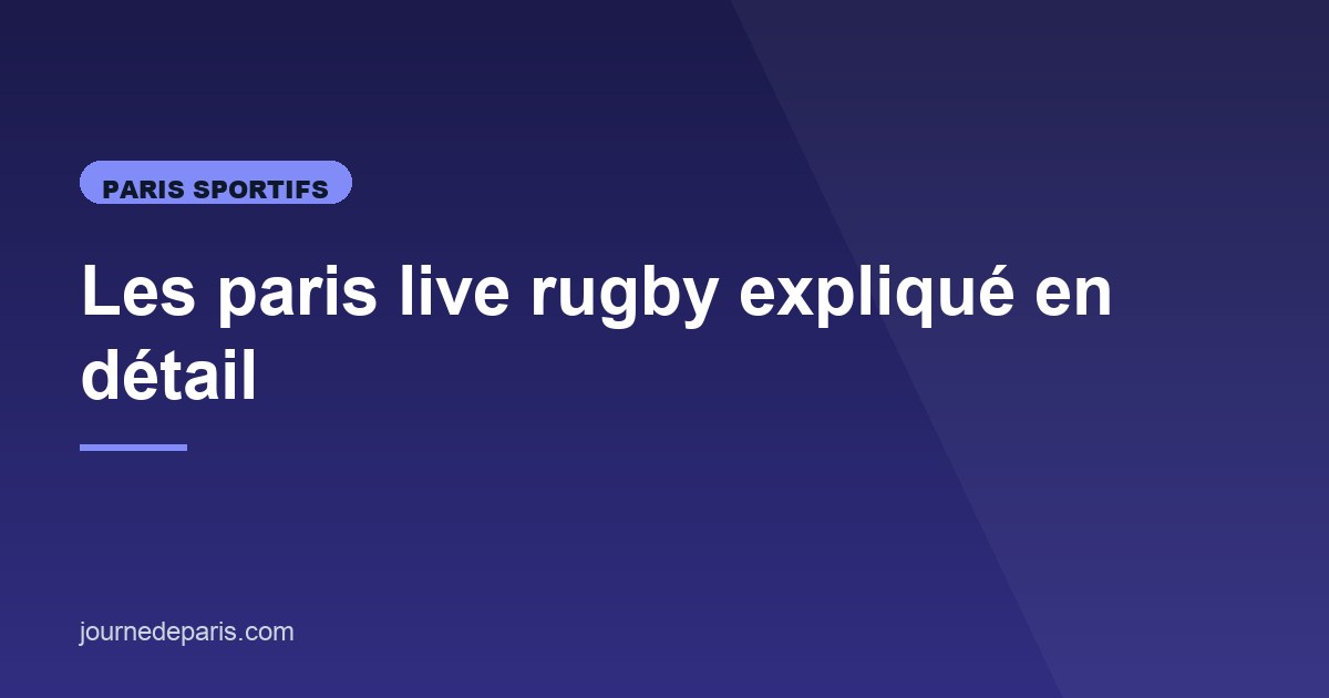 Illustration de l'article consacré aux paris live rugby